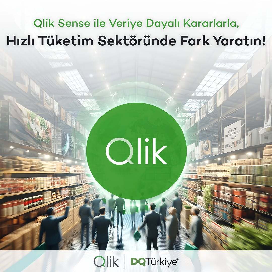 fmcg sektöründe Qlik Sense