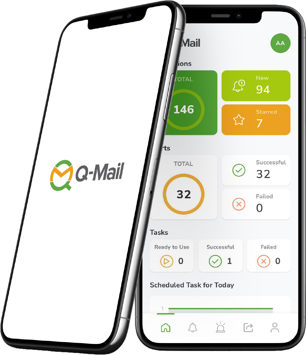 Q-Mail Mobile Logo